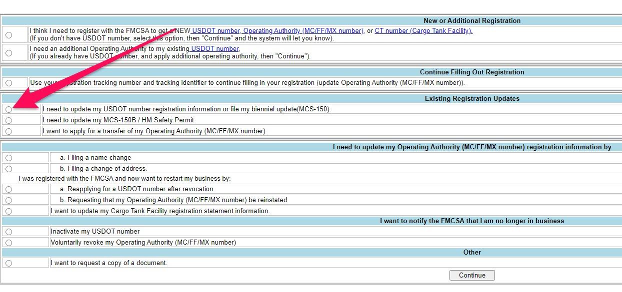 Mcs 150 Update 1 1 My Safety Manager