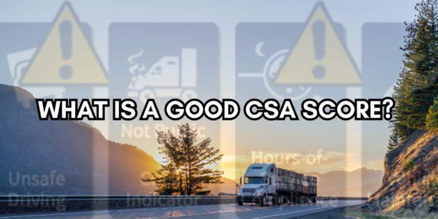 What is a good CSA score?