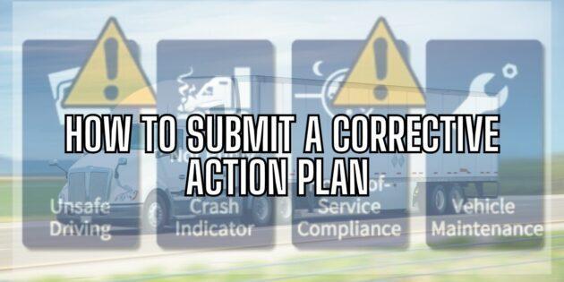 How to Submit a Corrective Action Plan to the FMCSA