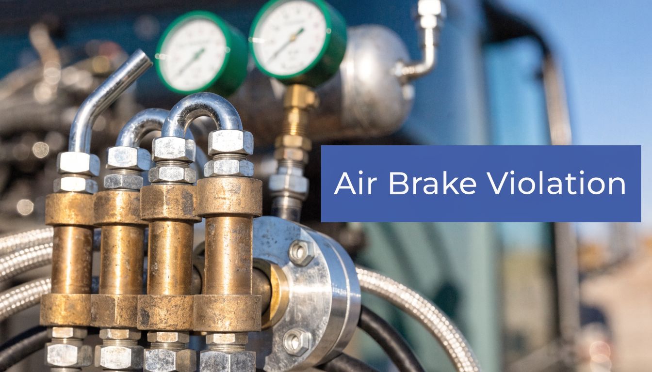 Engine Brake Cdl Air Brake Restriction CDL Violation: A 2026 Guide For Fleets